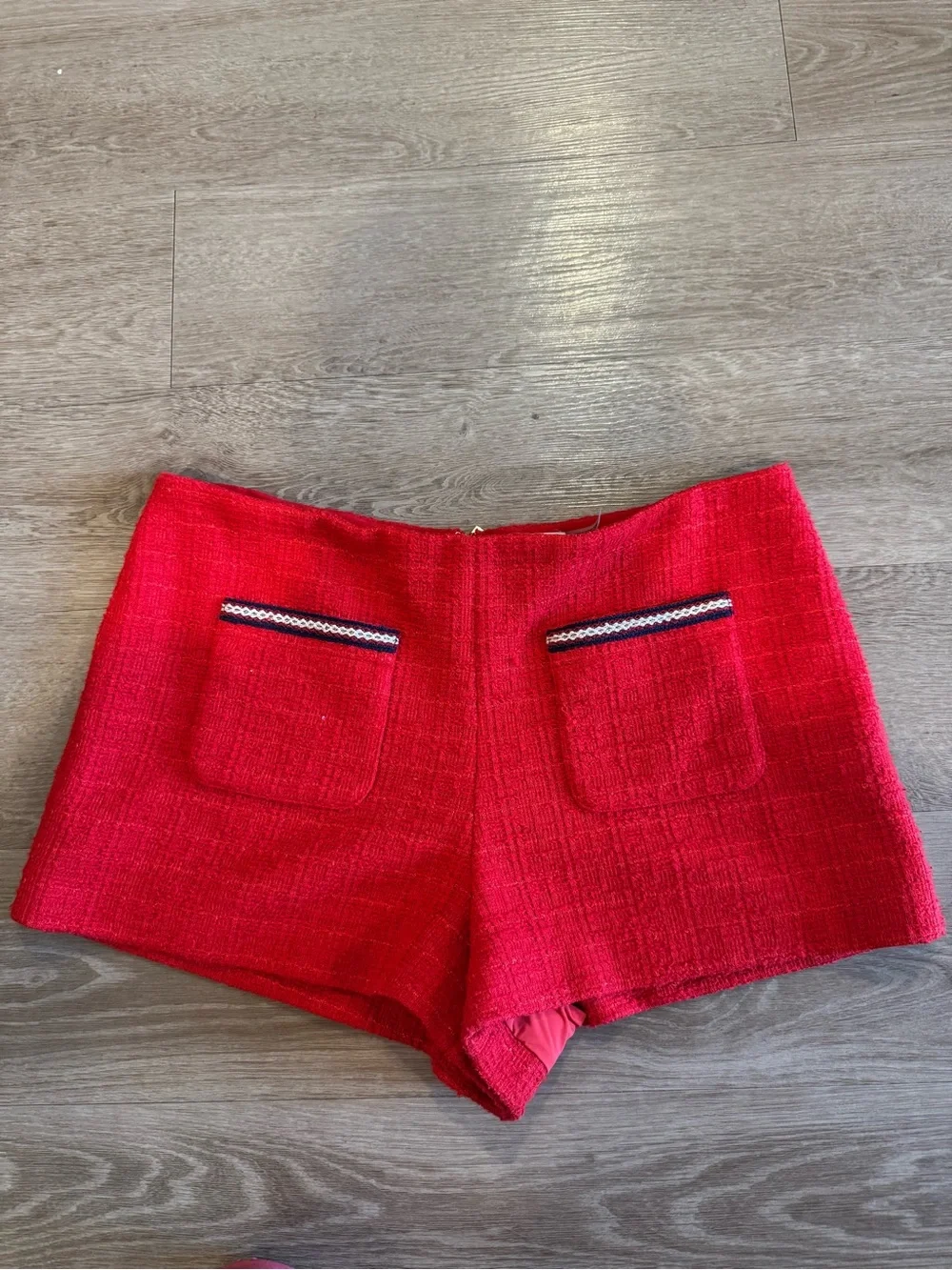 Alice + Olivia Troy Tweed Shorts